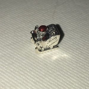 Pandora Jewelry - Authentic Pandora Sleighing Santa Charm Pandora Jewelry - Authentic Pandora Sleighing Santa Charm